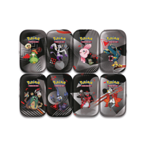 Black Bolt & White Flare Mini Tin(random art)