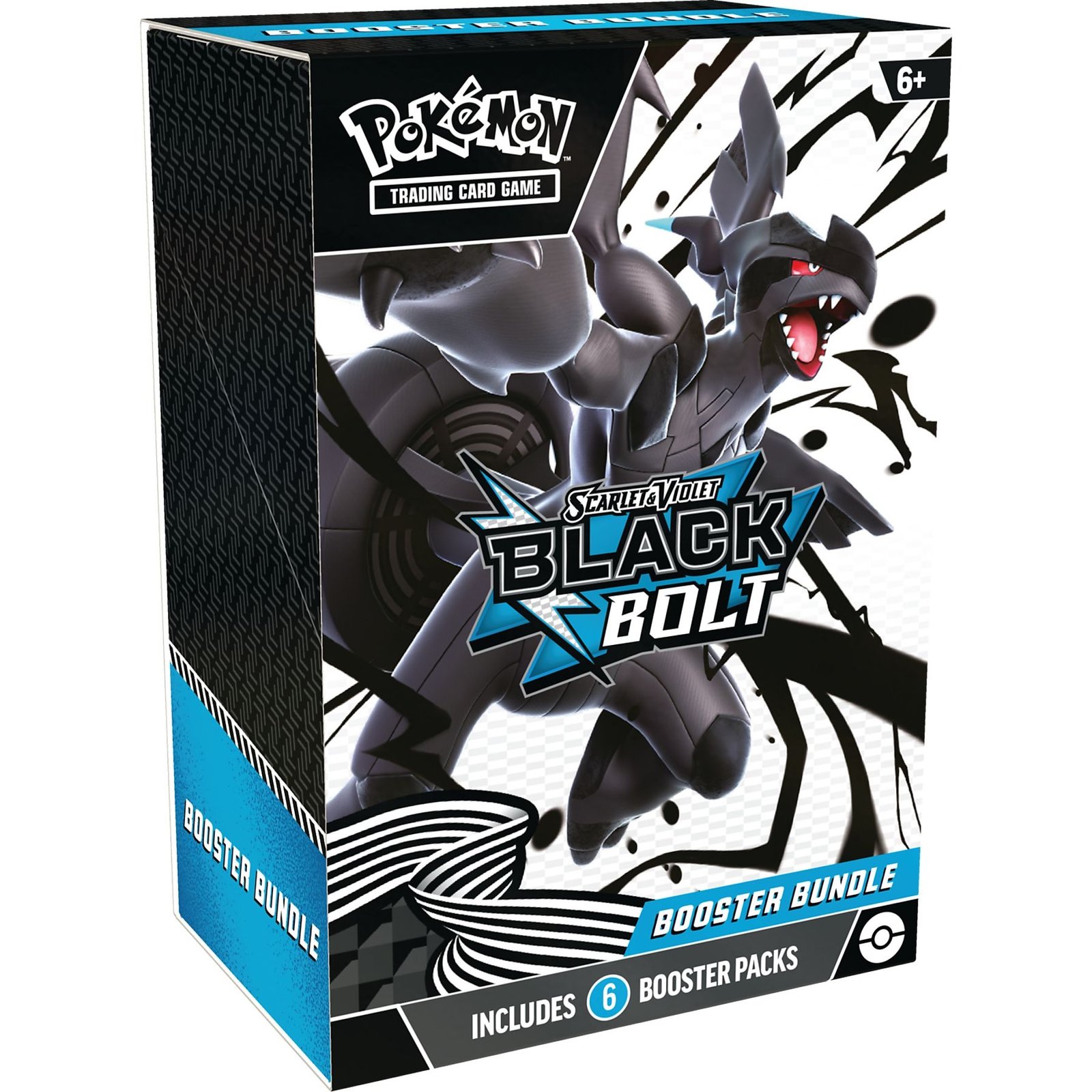 Pokémon Black Bolt Zekrom Booster Bundle (6 Boosters) - Afbeelding 2