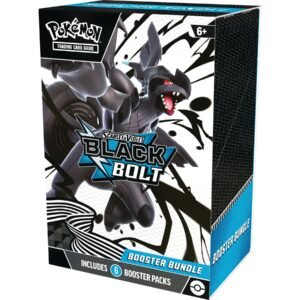 Pokémon Black Bolt Zekrom Booster Bundle (6 Boosters)