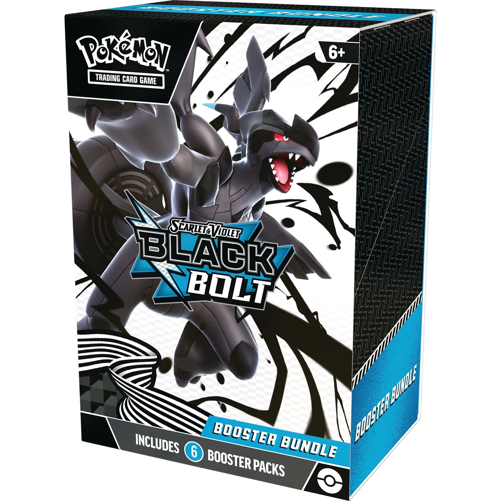 Pokémon Black Bolt Zekrom Booster Bundle (6 Boosters)