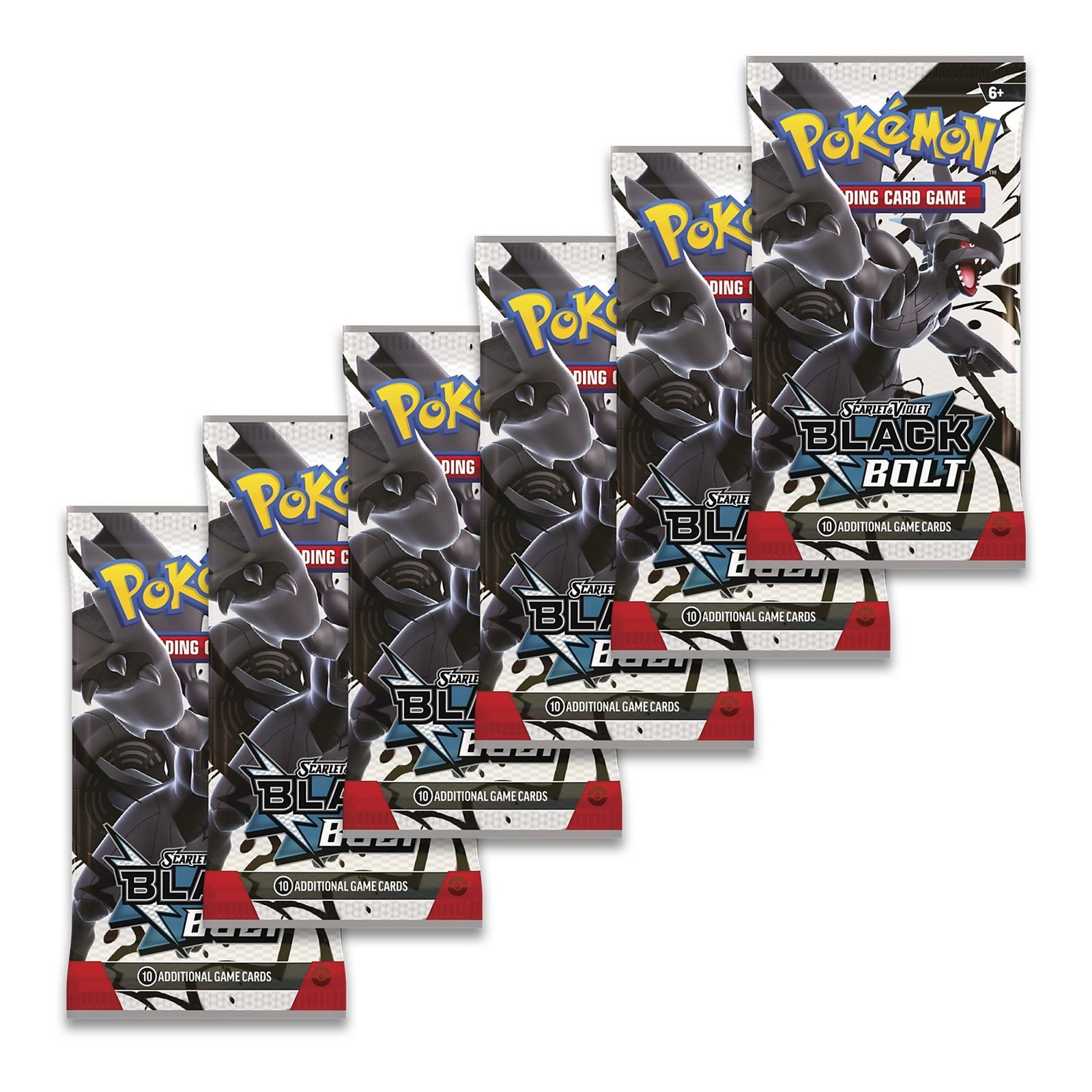 Pokémon Black Bolt Zekrom Booster Bundle (6 Boosters) - Afbeelding 3